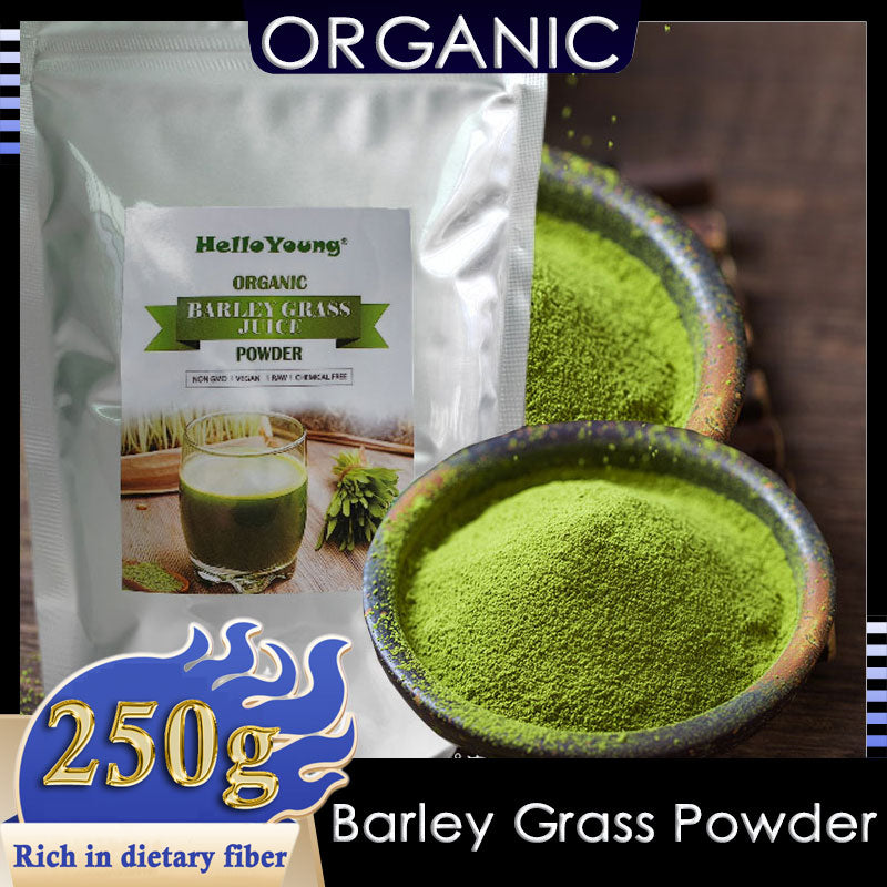 Barley Grass Powder Original 100% healthy Pure Organic Barley Support Immune System and Digestion, Vegan Main image