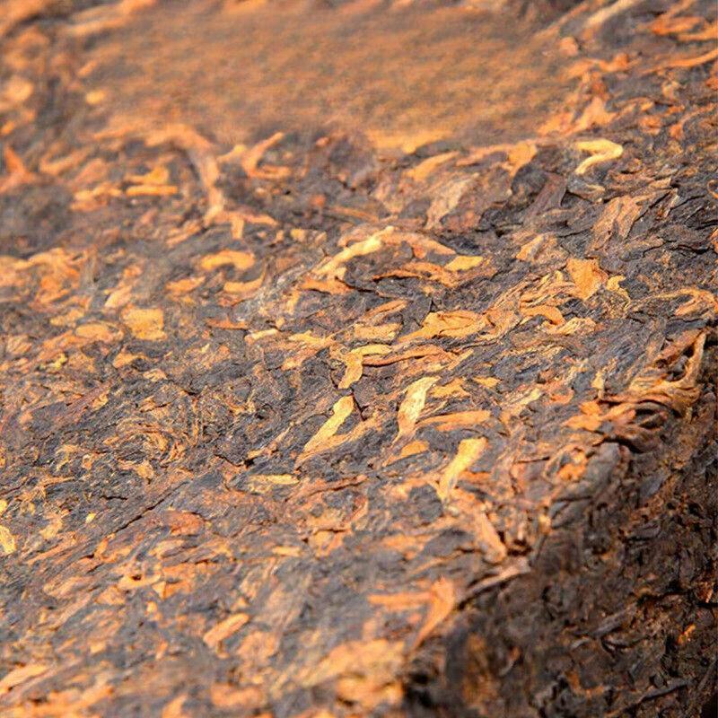 CIFbuy Yunnan Pu'er Ripe Tea Brick Golden Brick Lao Ban Zhang Tea Brick 250g