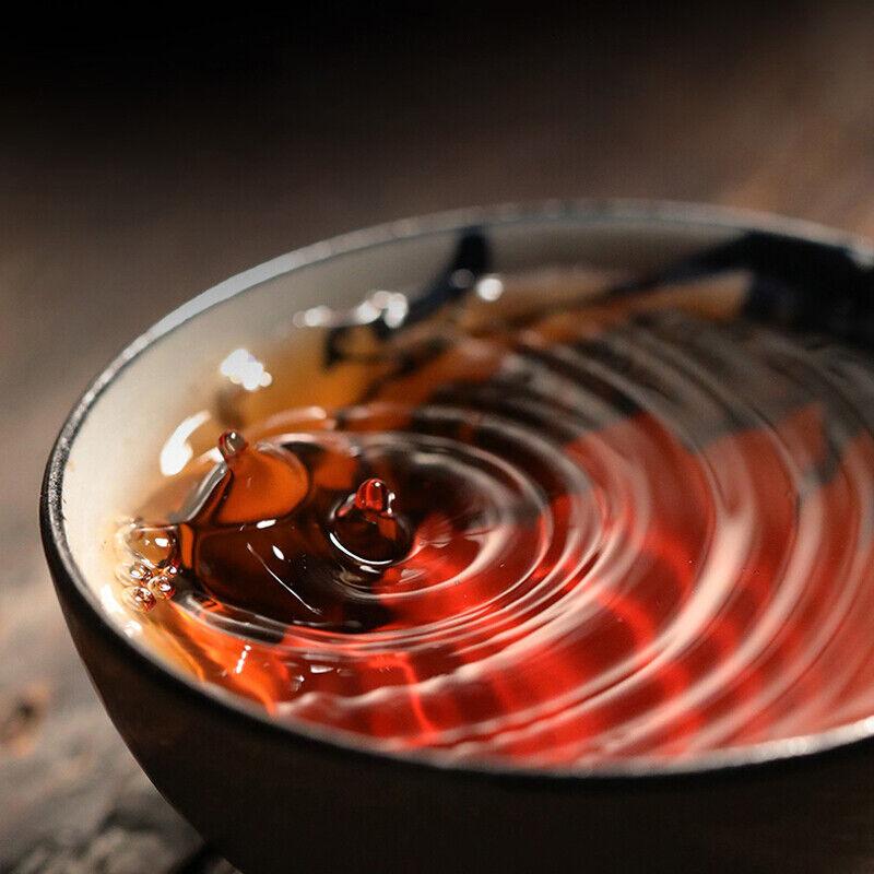CIFbuy 357g Yunnan Puerh Cooked Tea Cake Aged Pu-erh Ripe Tea Old Tree Pu'er Black Tea
