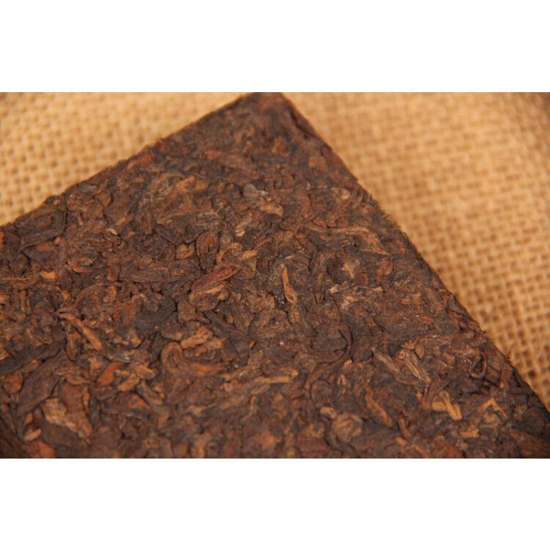 CIFbuy500g Old Ban Zhang Tea Brick Puerh Tea Ripe Pu'er Ancient Tree Bamboo Tube Tea
