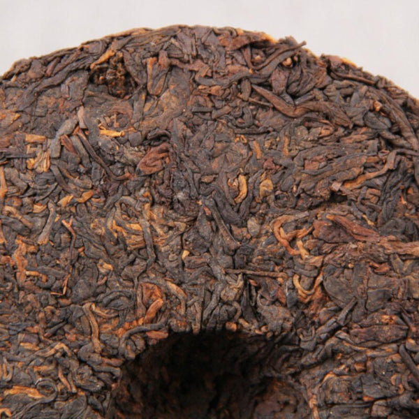 CIFbuy 357g Ancient Tree Ripe Pu'er Tea Cake Yunnan Puer Black Tea