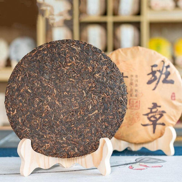 CIFbuy 357g Banzhangchen Aged Yunnan Ripe Pu'er Tea Cake