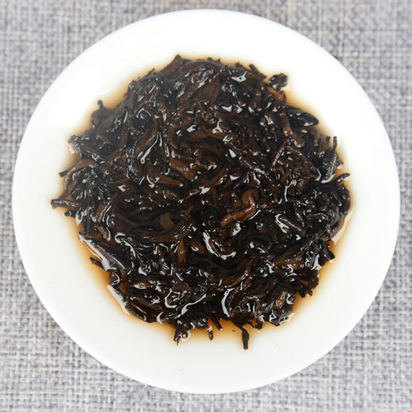 CIFbuy 357g Organic Old Tree Tea Yunnan Pu-erh Ripe Tea Cake Big Golden Bud Mellow Tea