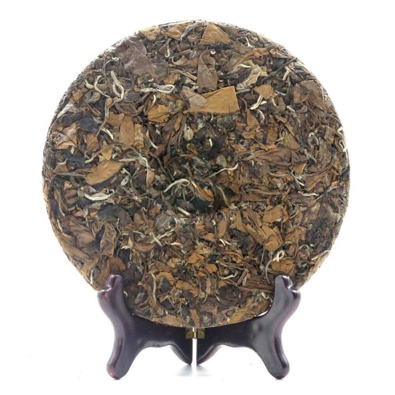 CIFbuy Old Bai Cha Tea Shuanghe CHinese White Tea Leaf Cake 300g Health Drink