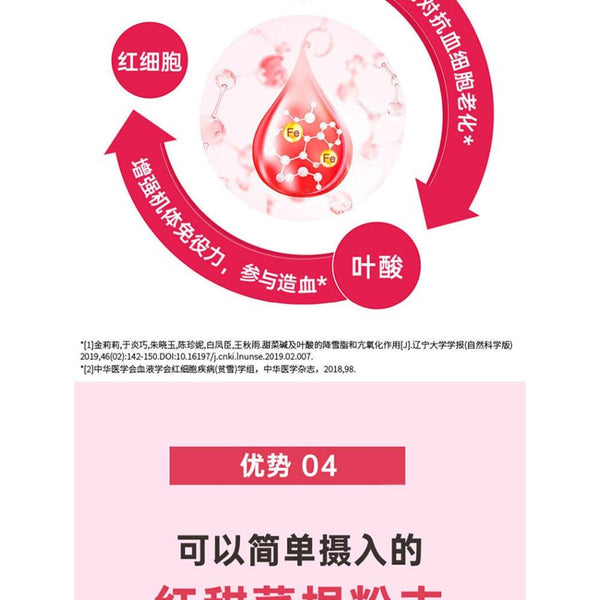 CIFbuy Red Beet Root Powder Natural Meal Replacement Superfood Vegetable Juice Mix