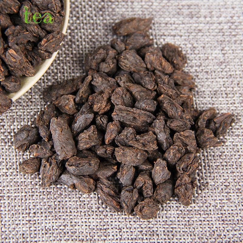 CIFbuy Excellent Puer Tea, Menghai Original Flavor Tea, Fossil Aromatic Puer Tea, Crushed Silver Aged Tea, Wholesale, 500g