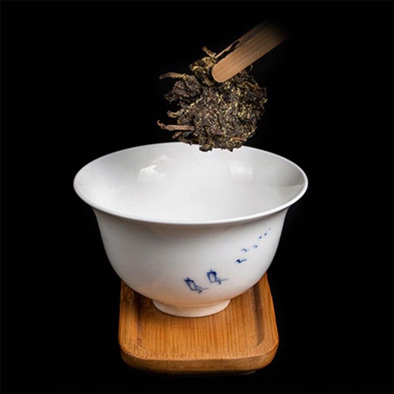 CIFbuy 2016 Hunan Anhua Dark Tea, Golden Flower Fuzhuan Brick Tea, 300g/Gift Box