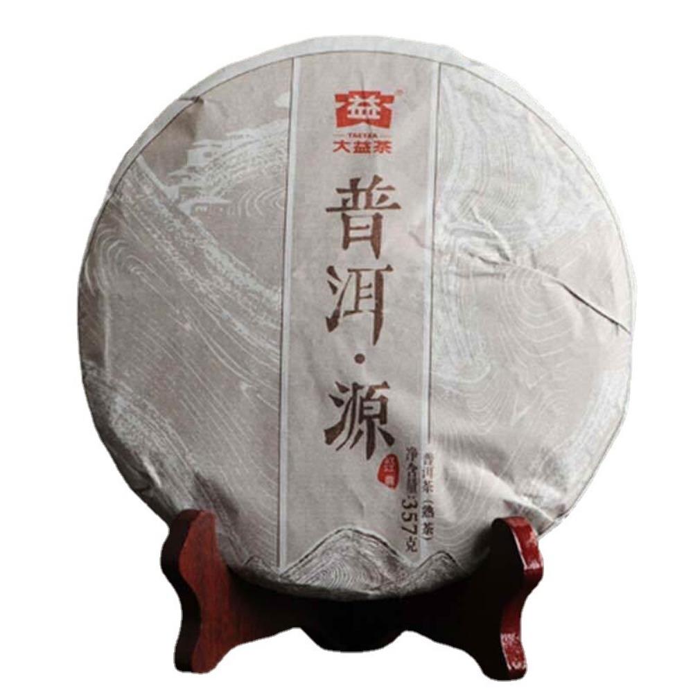 CIFbuy 357g TAETEA Ripe Pu-erh Tea Cake Shu Fermented Yunnan Black Tea
