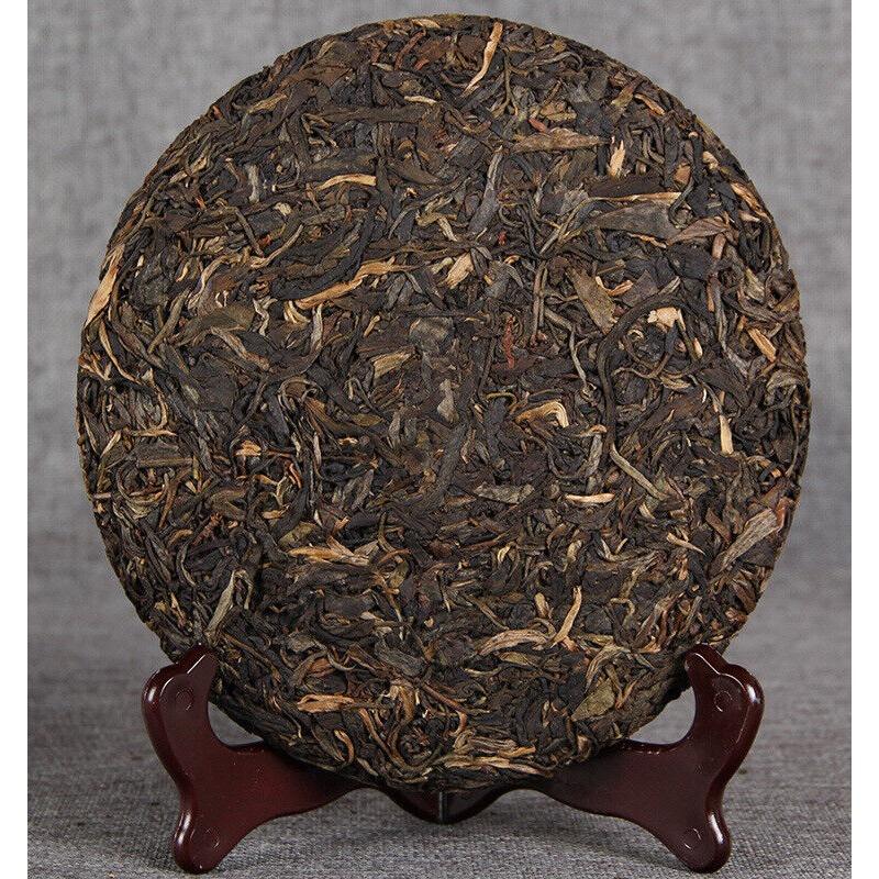CIFbuy Yr Nan Nuo Shan Qiao Mu Qi Zi Yuan Cha Collection Menghai Raw Puer Tea 357g