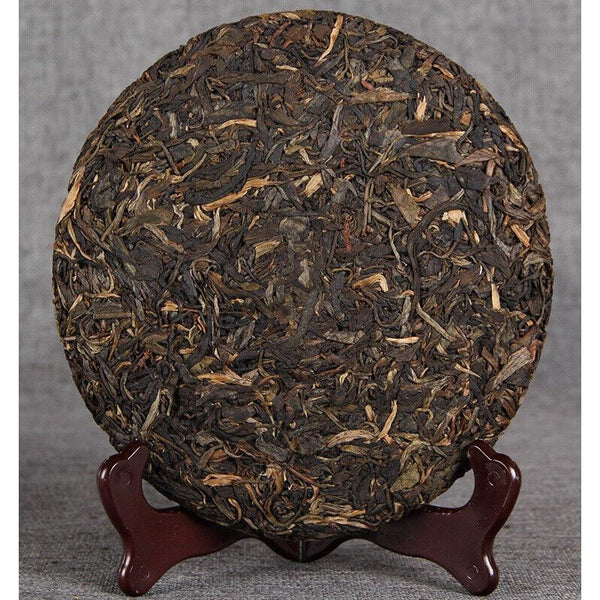 CIFbuy Yr Nan Nuo Shan Qiao Mu Qi Zi Yuan Cha Collection Menghai Raw Puer Tea 357g