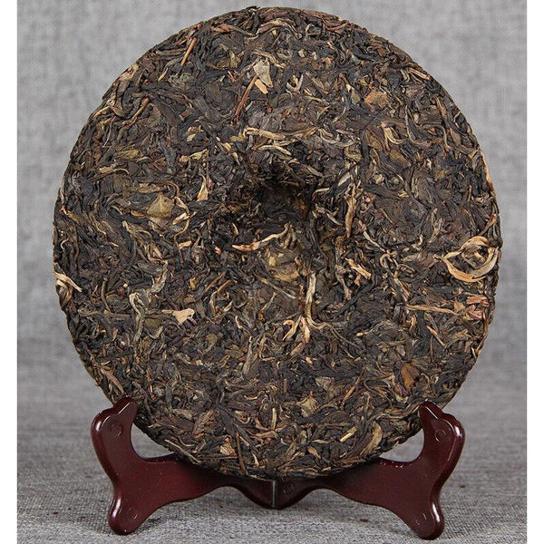CIFbuy Yr Nan Nuo Shan Qiao Mu Qi Zi Yuan Cha Collection Menghai Raw Puer Tea 357g