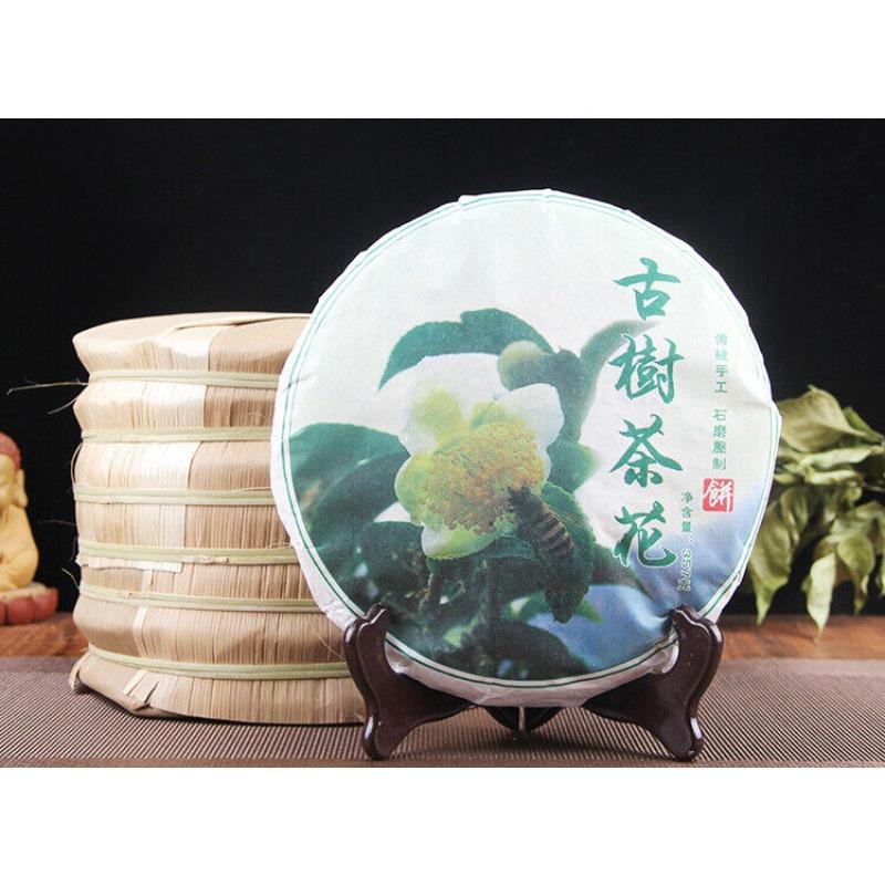 CIFbuy Pu-erh Tea Cake Raw Tea 357g Tea Flower Pu-erh Cake