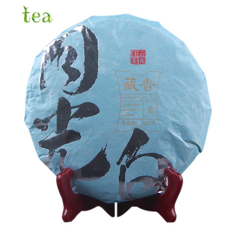 CIFbuy Lunar Beauty Silver Bud White Tea, Big White Bud Puer, Raw Tea Cake Jinggu Lunar Light One Bud Tea Cake with One Leaf
月光美人银芽白茶，大白芽普洱生茶饼，景谷月光一芽一叶茶饼