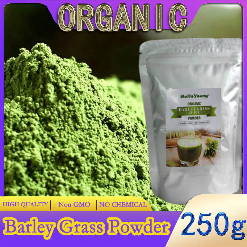 Organic Barley Grass Powder original 250g barley grass official store pure organic barley Support Immune System and Digestion, Vegan Main image