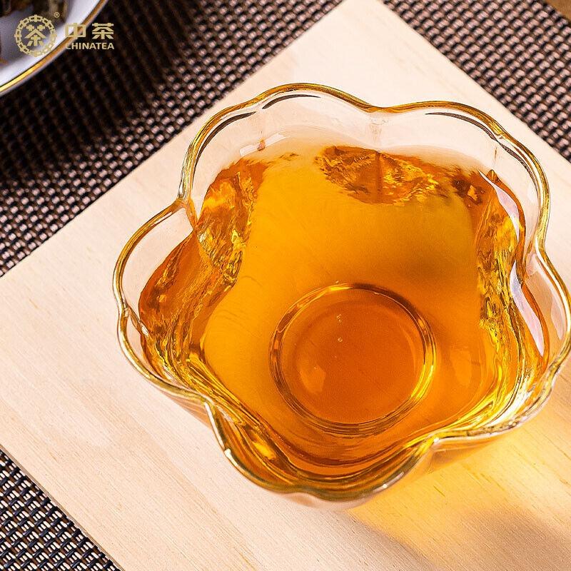 CIFbuy CHINATEA COFCO Hunan Jin Hua Special Fu Brick Tea Fu Zhuan Anhua Dark Tea 380g