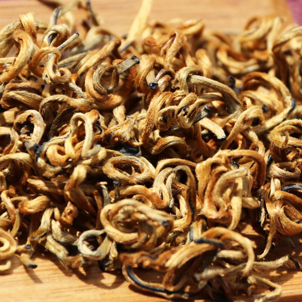 CIFbuy Yunnan Black Tea Honey Aroma Golden Buds Fengqing Dian Hong Kung Fu 100g