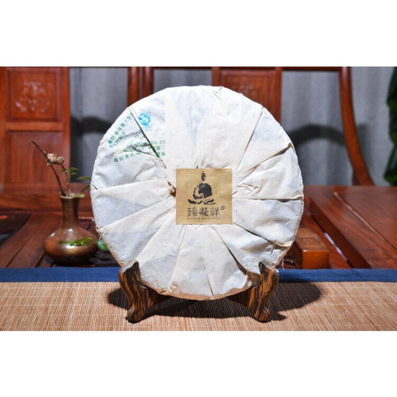 CIFbuy 357g Yunnan Pu'er Raw Tea Cake Man Song Tea Cake