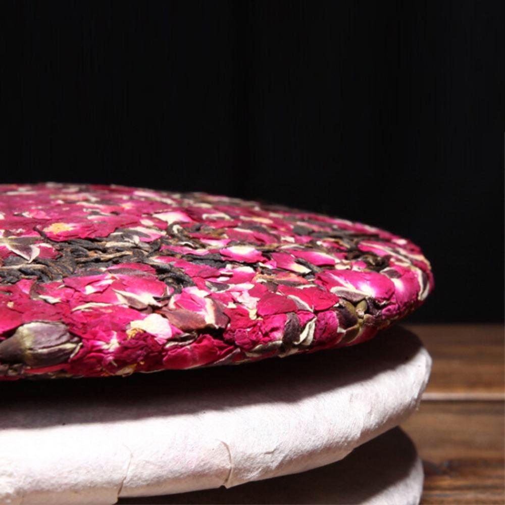 CIFbuy Yunnan Black Tea Rose Cake 357g Dian Hong Gongfu Fermented Tea