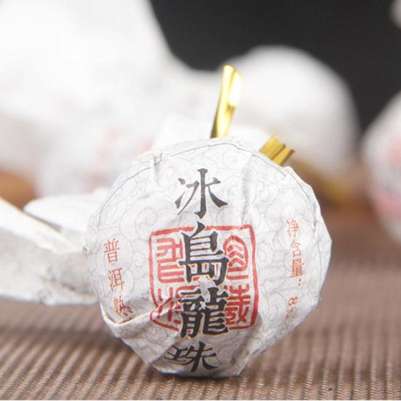 CIFbuy 500g Yunnan Ripe Puerh Tea Dragon Ball Pu-erh Cooked Tea Iceland Pu'er Black Tea