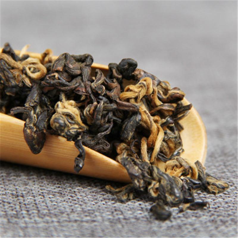 CIFbuy Dian Hong Black Tea Premium Dianhong Gongfu Red Tea Yunnan Canned 60g Green Food