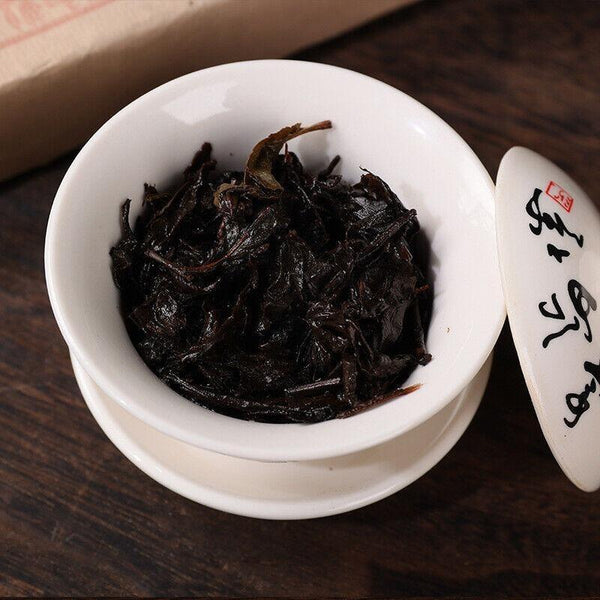 CIFbuy 1kg Hunan Anhua Black Tea Black Brick Tea Old Original Leaf Black Brick Tea