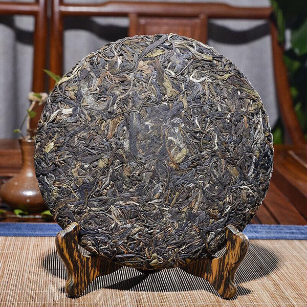 CIFbuy 2008 Menghai Ban Zhang King Puer Tea 357g Banzhang Pu'er Raw Pu-erh Cake Sheng