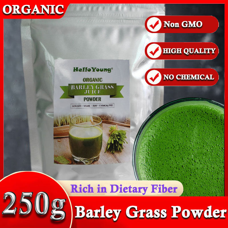 Organic Barley Grass Juice Powder Super Greens Powder Contains Iron Vitamin C, & Vitamin E – Non-GMO Gluten-Free Soy-Free Vegan Main image