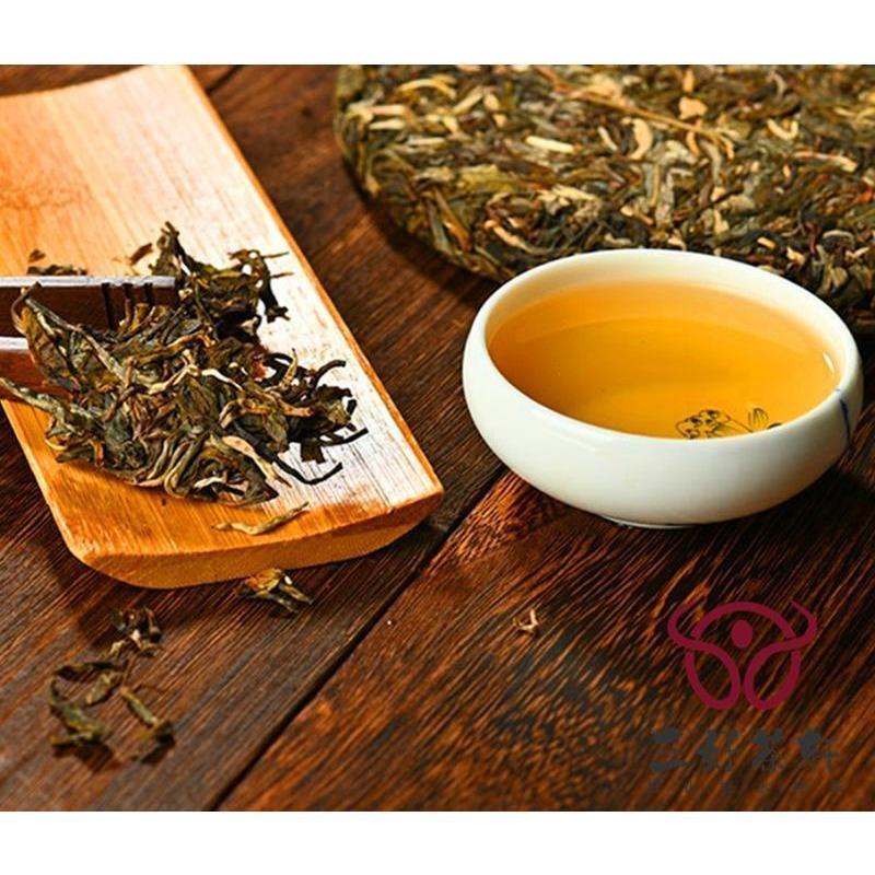 CIFbuy 2009 Mengku Bingdao Shen Puerh Tea Old Tree Raw Pu'er Tea 357g Puer Pu Erh Tea