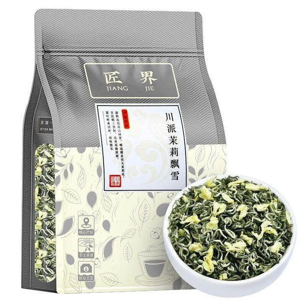 CIFbuy Chuanpai Jasmine Piu Xue New Tea Strong Aroma Jasmine Tea Mao Feng Tea 250g