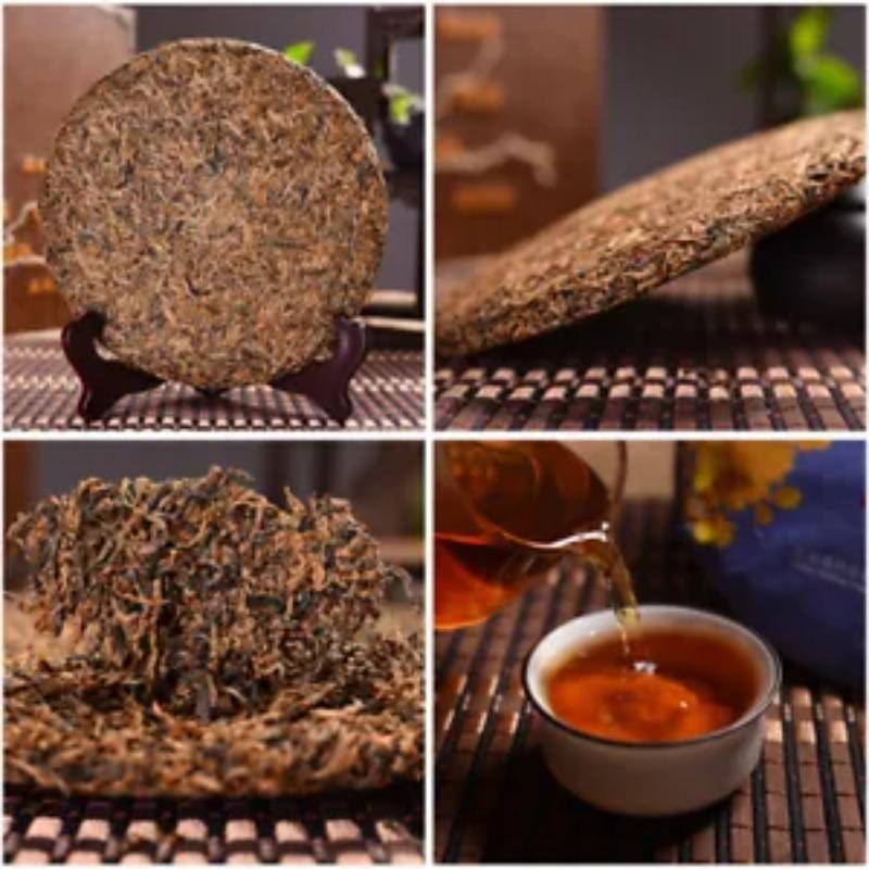 CIFbuy Chinese Fengqing Golden Buds Honey Flavor Dian Hong Dianhong Cake Black Tea 357g