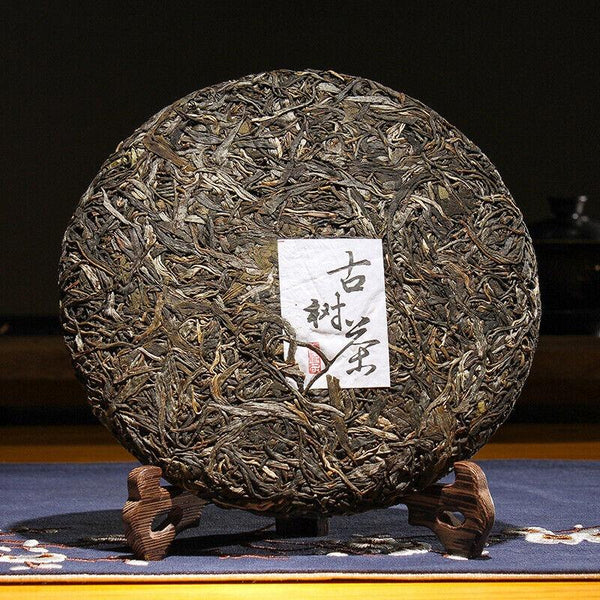 CIFbuy 357g Yunnan Raw Tea Cake Laobanzhang Pu'er Raw Tea Cake Pu'er Tea Raw Tea