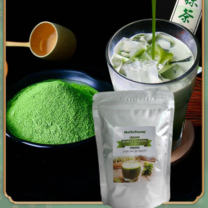 HelloYoung Barley Grass Juice Powder Organic 250g Main image