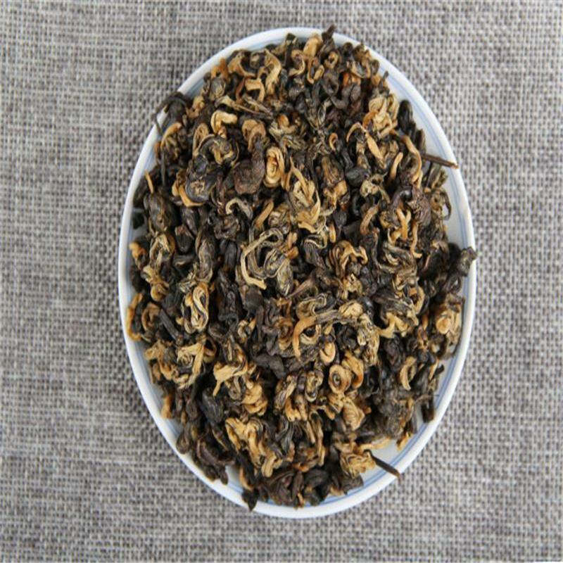 CIFbuy Dian Hong Black Tea Premium Dianhong Gongfu Red Tea Yunnan Canned 60g Green Food