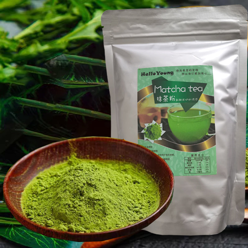 250g 100% Pure Instant Matcha Powder DIY Dessert Slimming Weight Loss Products Improves Digestion Gut Health Main image