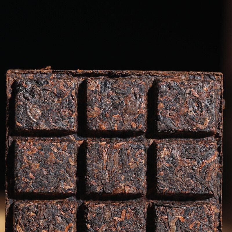 CIFbuy 200g Yunnan Menghai Large Tree Dry Storage Hand Brewed Tea Ripe Tea Brick