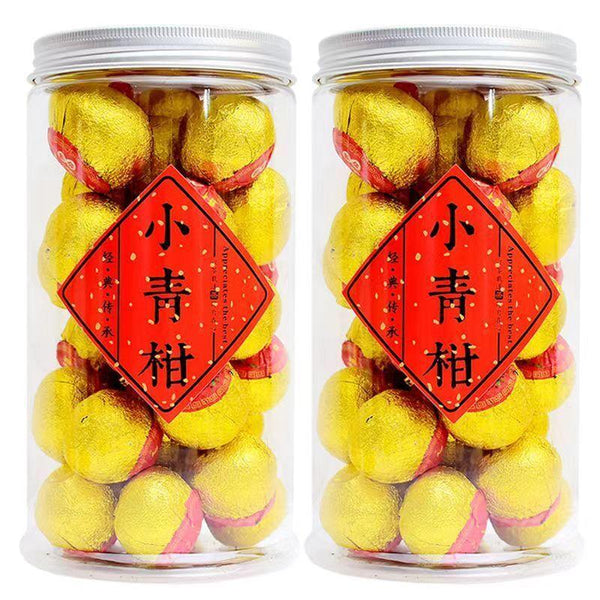 CIFbuy 250g Yunnan Puerh Tea Mandarin Orange Ripe Pu-erh Black Tea Cooked Red Tea