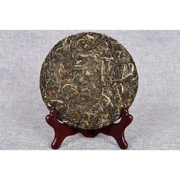 CIFbuy 200g Yunnan Pu'er Seven Seed Cake Tea High Pole Raw Tea Cake Early Spring Tea