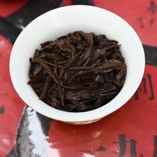 CIFbuy 357g Yunnan Old Puerh Ripe Tea 1989 Qianlihao Shu Pu'er Tea Cake Pu-erh Cake Tea