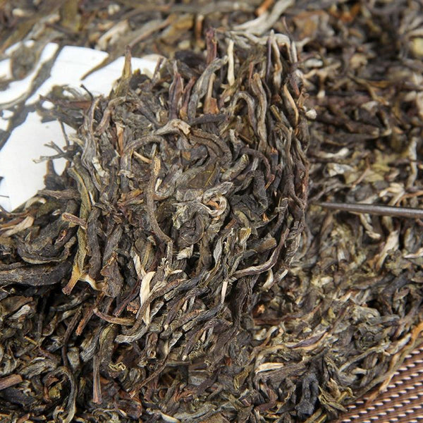 CIFbuy 2021 Ancient Mountain Tree Sheng Puer Tea Cake 357g Nectar Fragrance