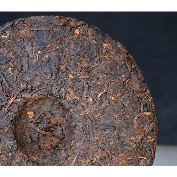 CIFbuy Yunnan Menghai Puerh Tea Cake Ripe Tea Cake 357g Aged Old Tea