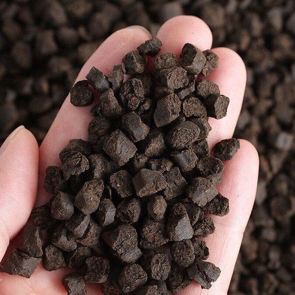 CIFbuy 500g Yunnan Pu'er Ripe Tea 09 Menghai Nuoxiang Tea Fossil New C1 Crushed Silver