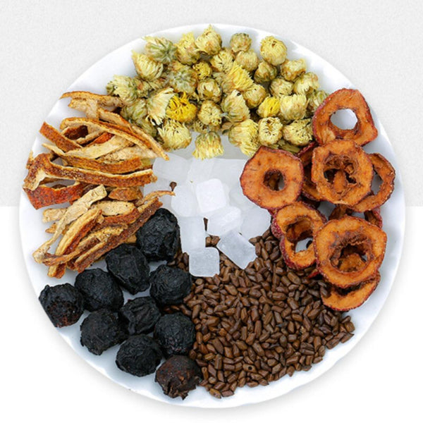 CIFbuy 120g Organic China Flower Tea Hawthorn Tangerine Peel Herbal Drink