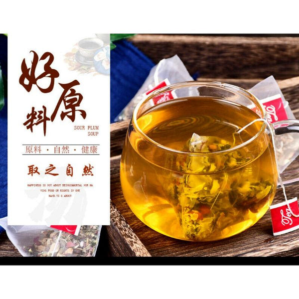 CIFbuy Wet Refreshing Tea 29 Flavors Wax Gourd Lotus Leaf Red Beans Health Tea 100g