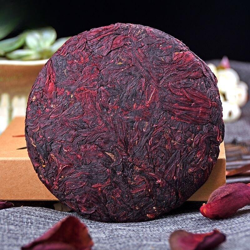 CIFbuy 200g Roselle Hibiscus Sabdariffa Floral Flower Tea Cake Blooming Tea