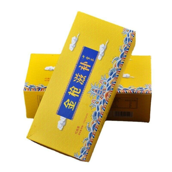 CIFbuy 150g Golden Gun Tonic Ten Treasure Tea Ginseng Five Solid Tea Health Bag Tea