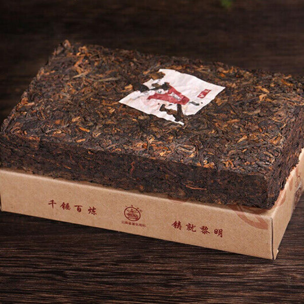 CIFbuy 2016 Bajiaoting Classic A Brick Pu'er Tea Cooked Tea Menghai Arbor Puer 250g