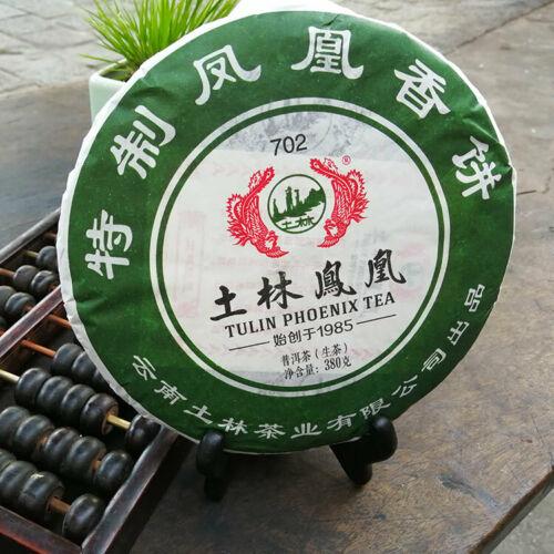 CIFbuy Special Feng Huang Xiang Bing 702 Tulin Phoenix Tea Pu Erh 380g 2017 Raw Puer