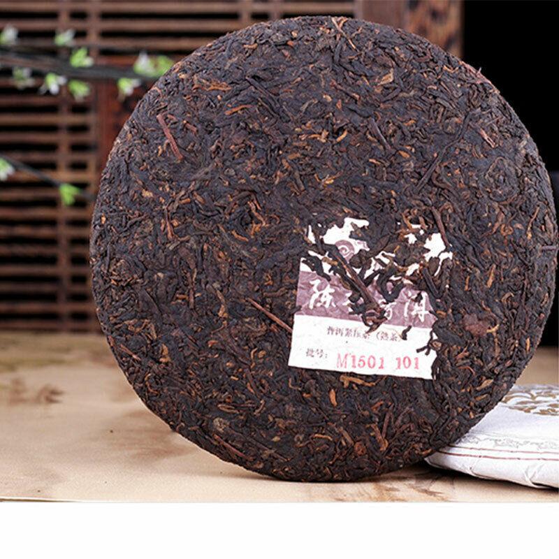 CIFbuy Colourful Yunnan Qing Feng Xiang CHEN XIANG Puer Ripe Pu'er Tea 357g Shou Cha