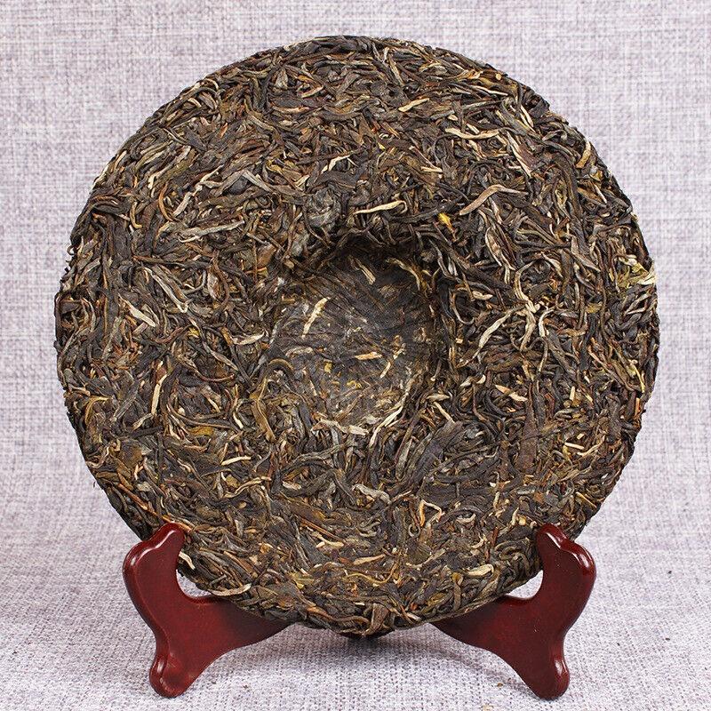 CIFbuy 357g Yunnan Pu'er Raw Tea Cake Banzhang Raw Tea Cake Jiao Mu Seven Seeds Cake
