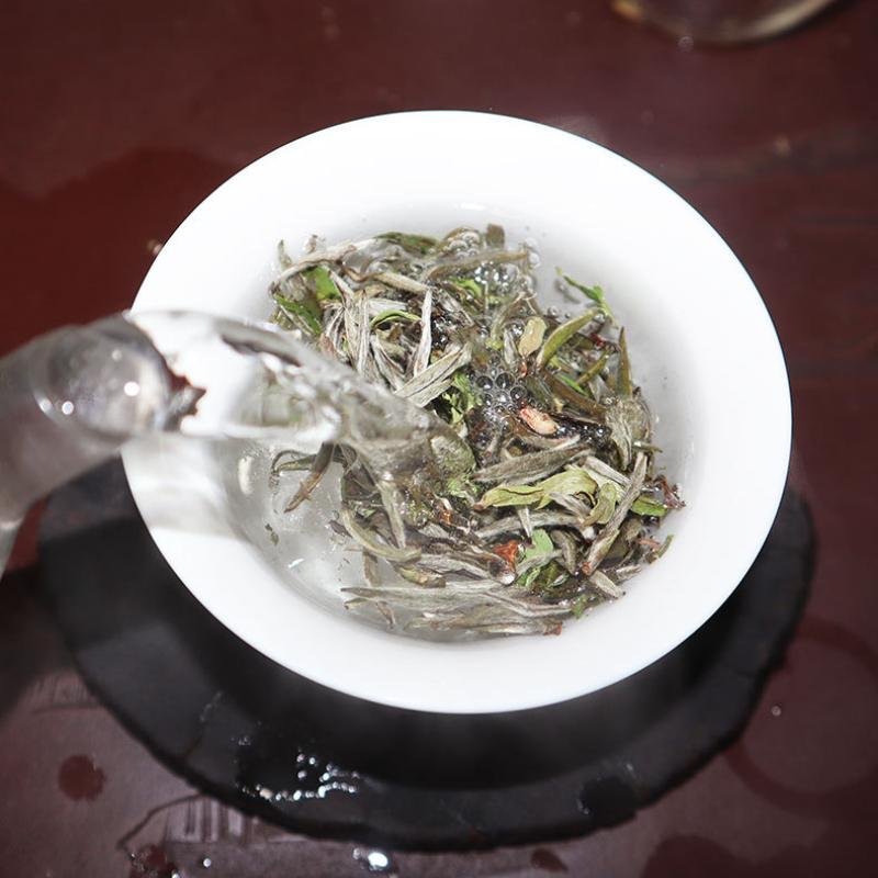 CIFbuy 150g White hairs silver needle Fuding white tea loose tea Panxi bubble bag tea